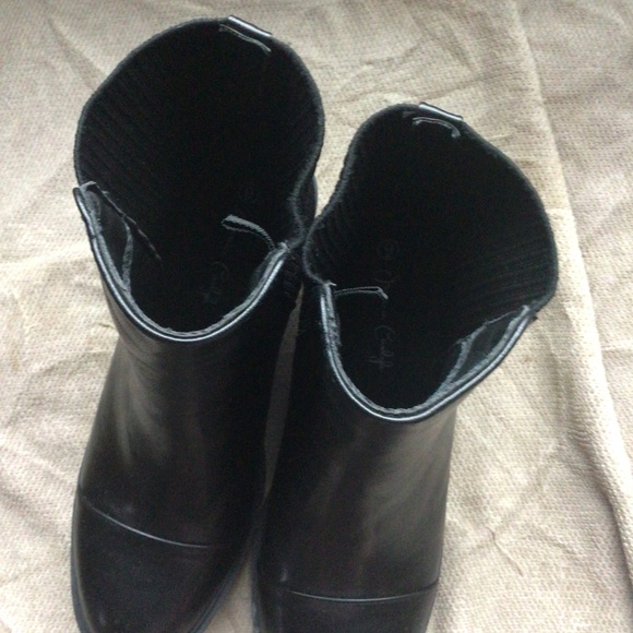 Black ankle boots - Picture 6 of 7